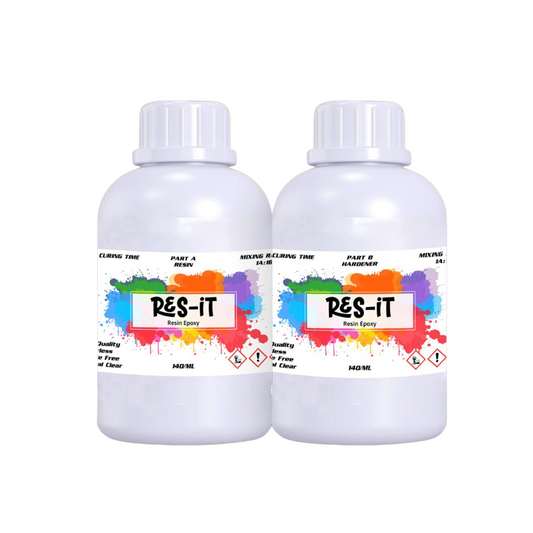 240ml Epoxy Resin Bottles – Small-Sized Resin for Crafts & Coating