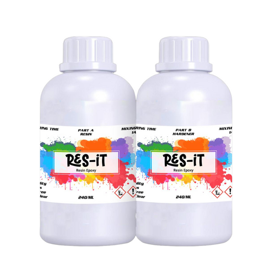 480ml Epoxy Resin Bottles – Perfect for Small DIY Resin Projects