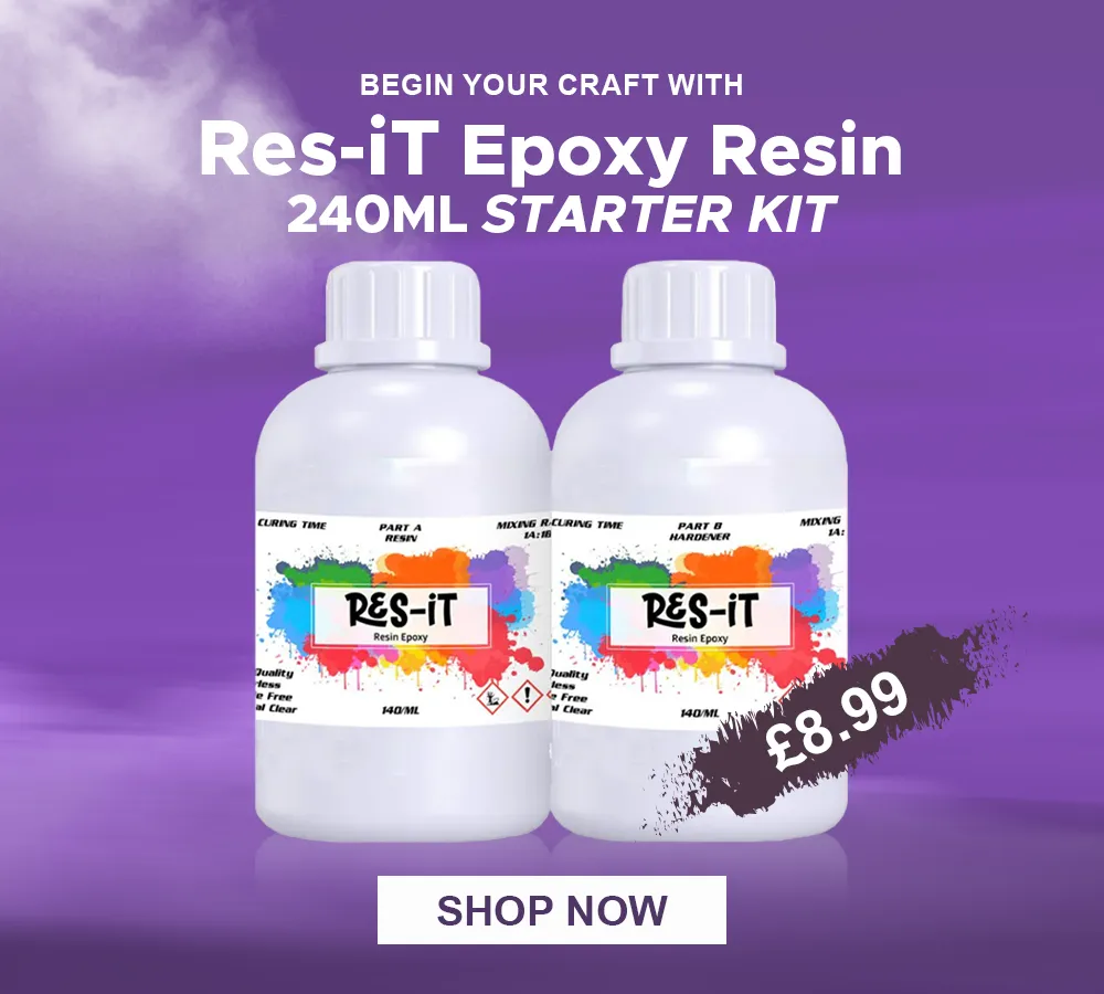 Epoxy Resin 240ml Starter Kit