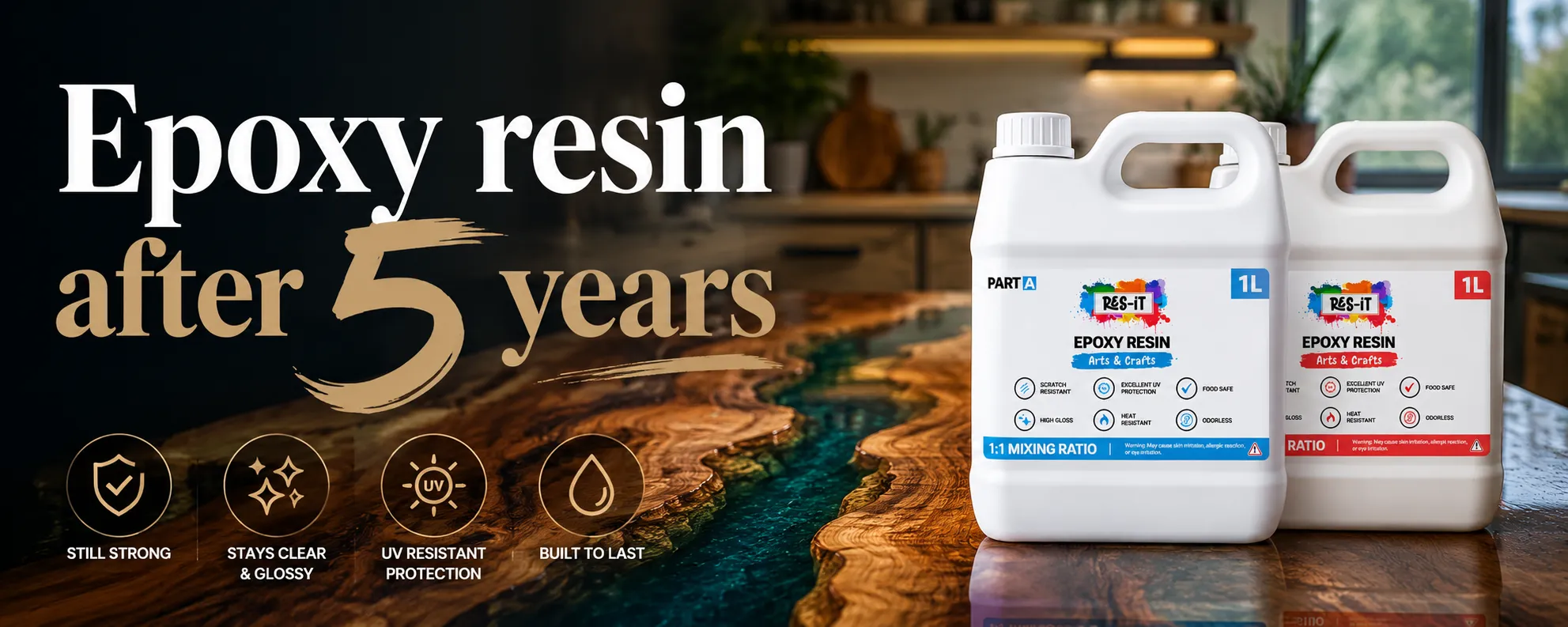 Epoxy Resin After 5 Years: What to Expect (And How to Keep It Looking New)