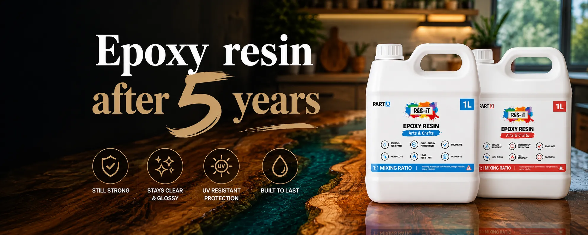 Epoxy Resin After 5 Years: What to Expect (And How to Keep It Looking New)
