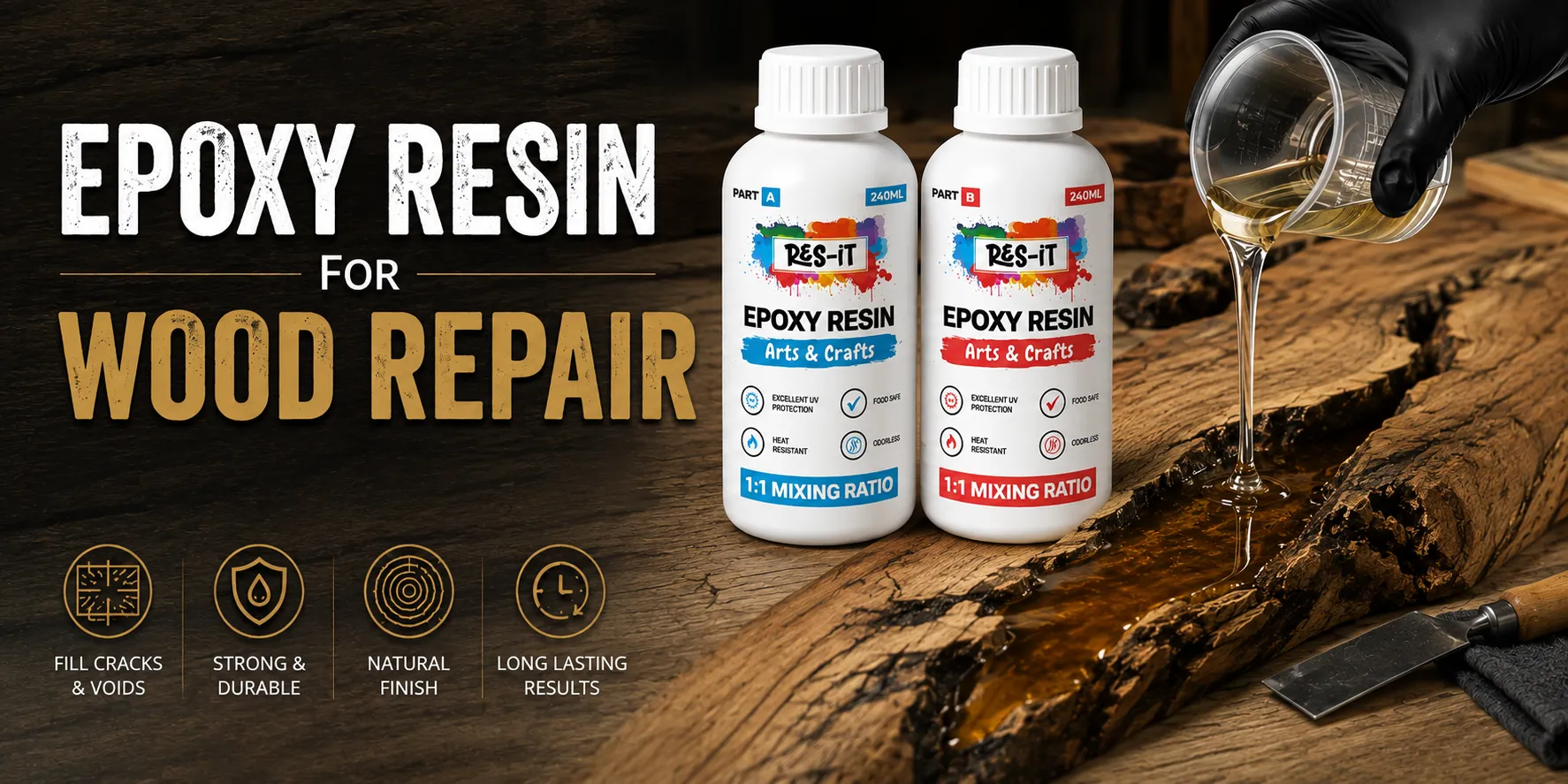 Epoxy Resin for Wood Repair