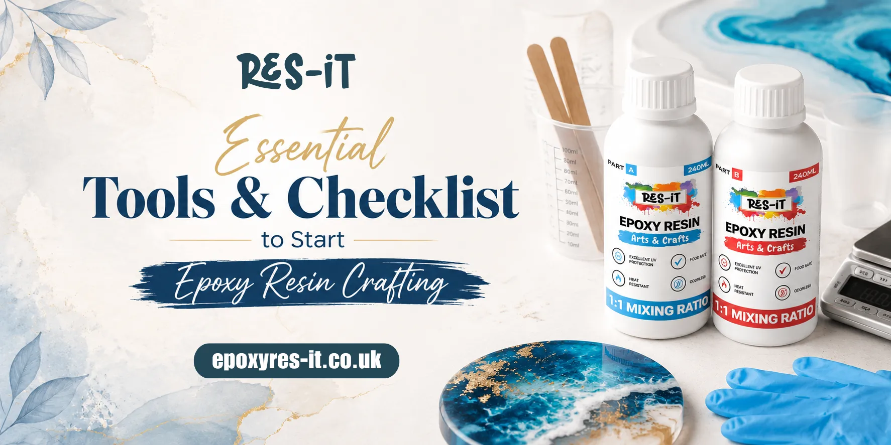 Essential Tools & Checklist to Start Epoxy Resin Crafting