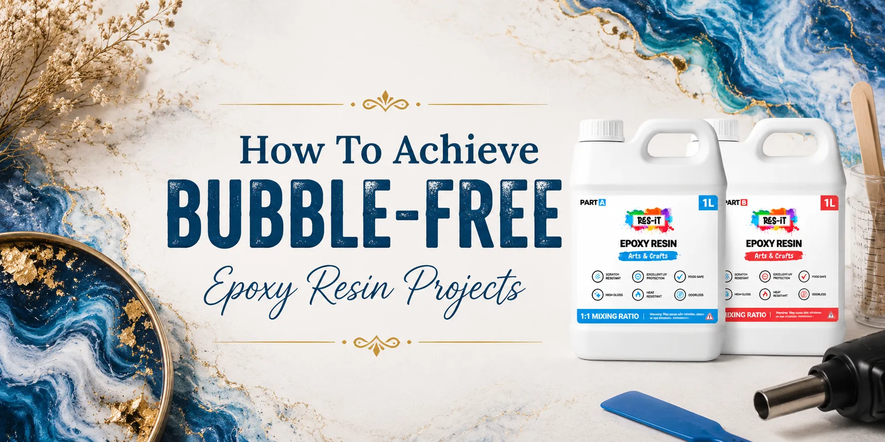 How To Achieve Bubble-Free Epoxy Resin Projects