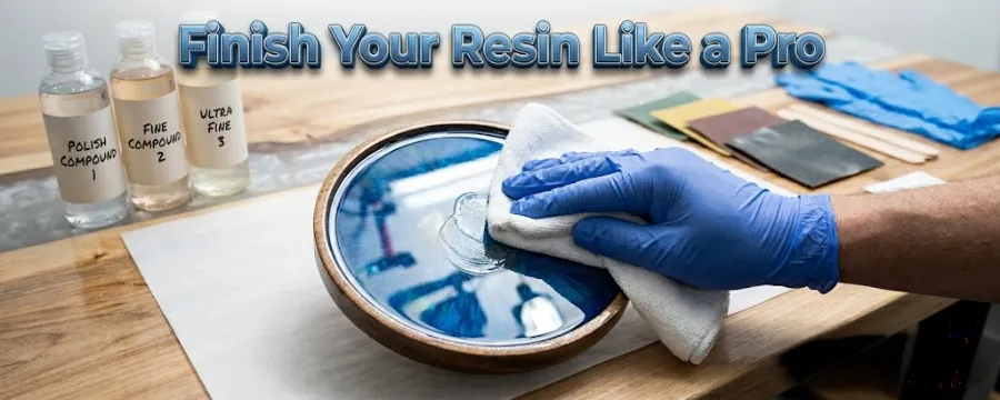 How to Finish Your Resin Piece