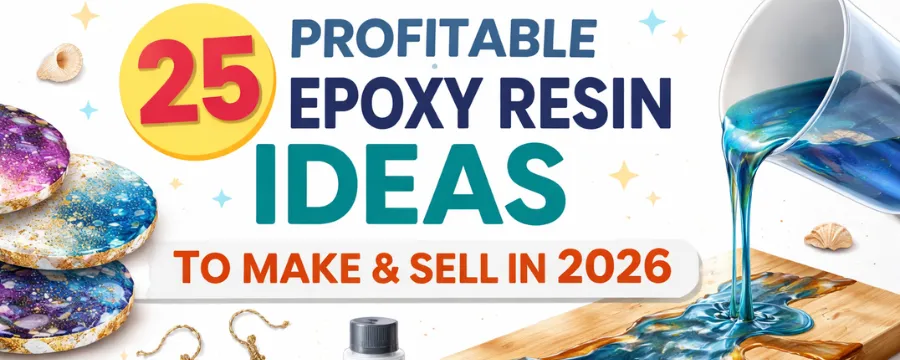 25 Profitable Epoxy Resin Ideas You Can Make and Sell in 2026