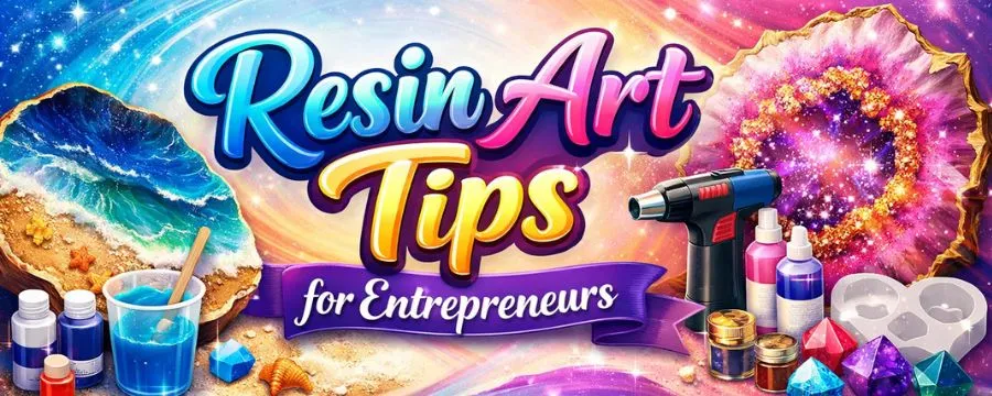 Resin Art Tips for Entrepreneurs