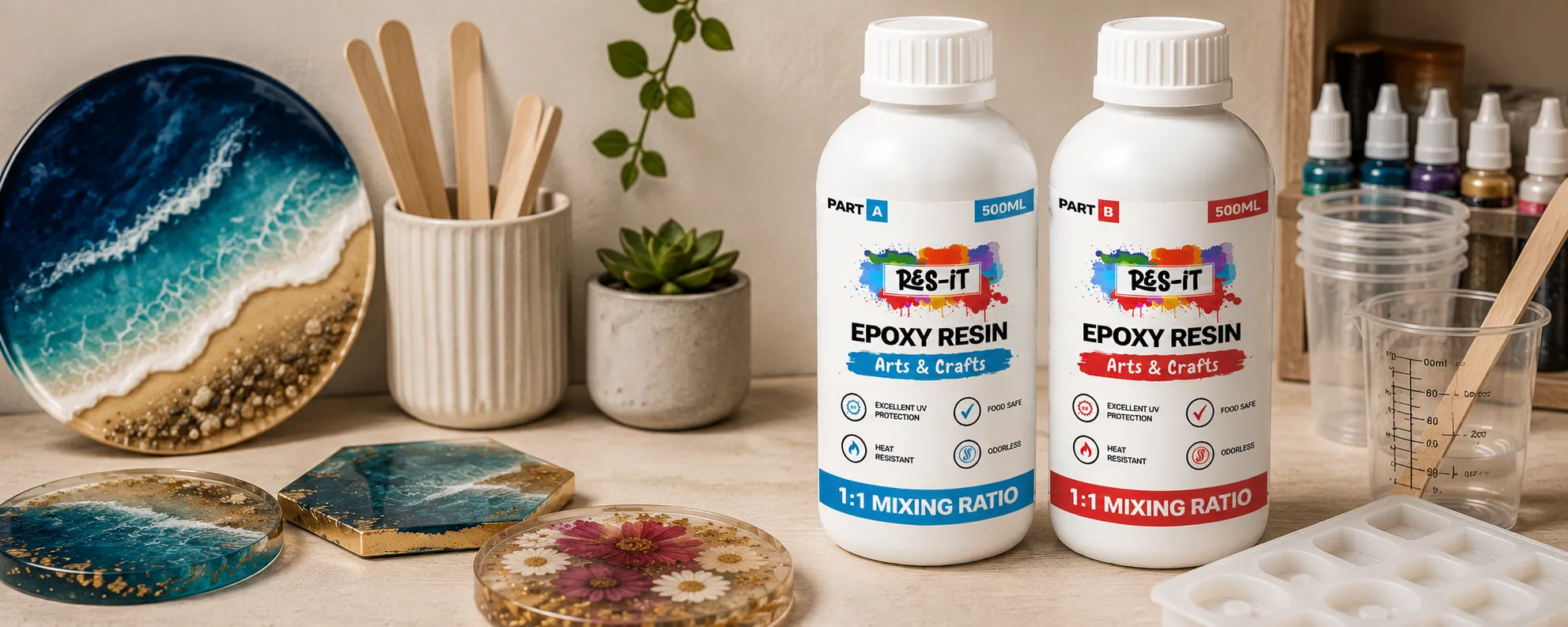 Epoxy Resin 1L Starter Kit