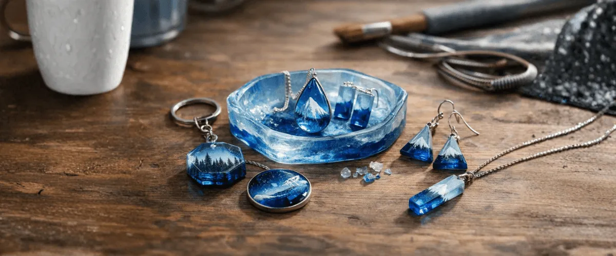epoxy resin jewellery